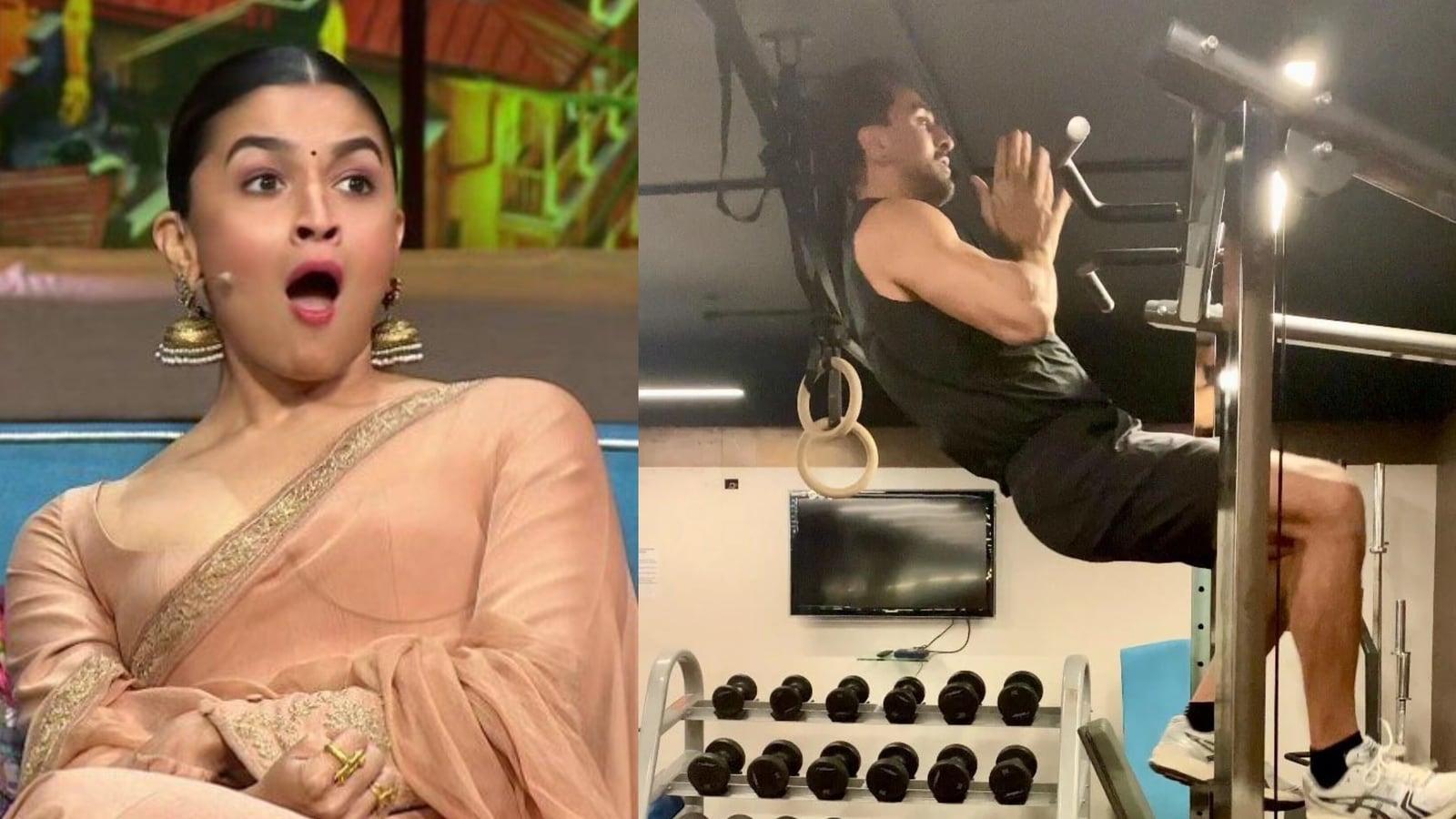 Ranbir Kapoor flaunts his muscles as he trains for Love & War, leaves Alia Bhatt and fans gushing with clap pull-ups- Dilli Dehat Se